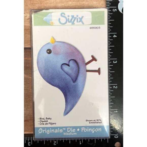 Sizzix Originals Die Bird Baby 655903 - Picture 1 of 2